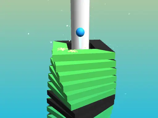 Fallender Ball - Juego Casual para Mover y Rebotar en Helix