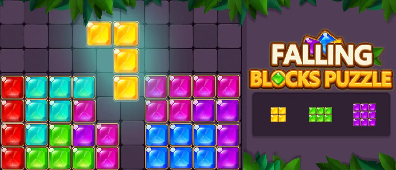 Falling Blocks Puzzle - Jogo de Quebra-Cabeça Online Grátis