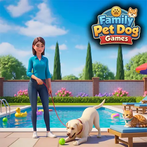 Family Pet Dog Games - Sanal Evcil Hayvan Oyunları