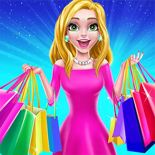 Family Shopping Mall - Dress Up & Style Play Game for Kids