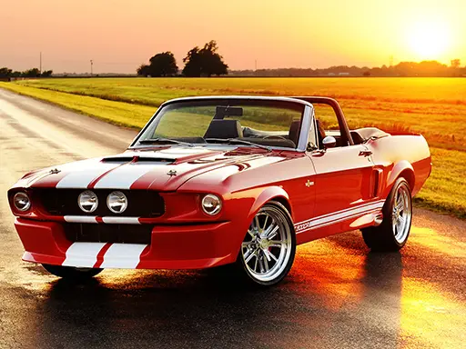Fancy Mustang Differences - Jogo de Encontrar Diferenças Online Grátis