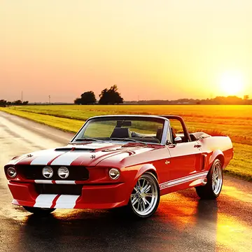 Fancy Mustang Differences - Jogo de Encontrar Diferenças Online Grátis