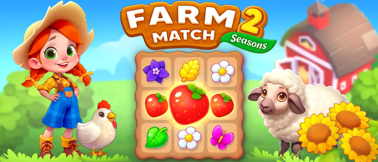 Farm Match Seasons 2 - Jeu de Match 3 gratuit en ligne