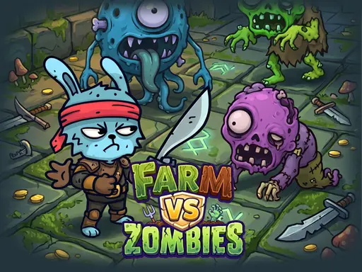 Farm vs Zombies – Kostenloses Strategiespiel online spielen