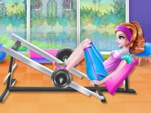 Fat to Fit Princess Fitness - Play Game & Dress Up
