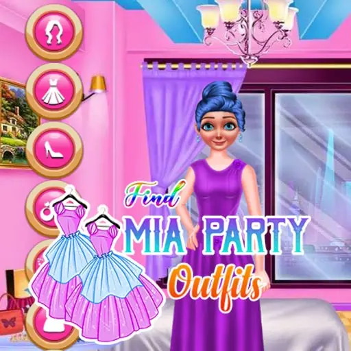 Find Mia Party Outfits - Juego de vestir y buscar ropa gratis
