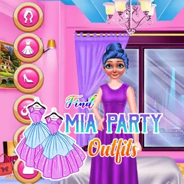 Find Mia Party Outfits - Juego de vestir y buscar ropa gratis