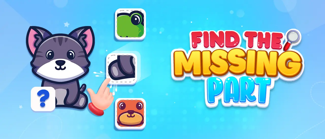 Find The Missing Part - Juego de Puzles Educativos Gratis