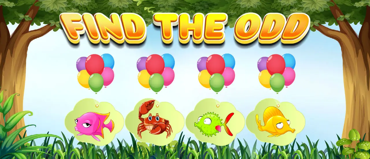 Find the Odd - Juego de rompecabezas para jugar gratis en línea