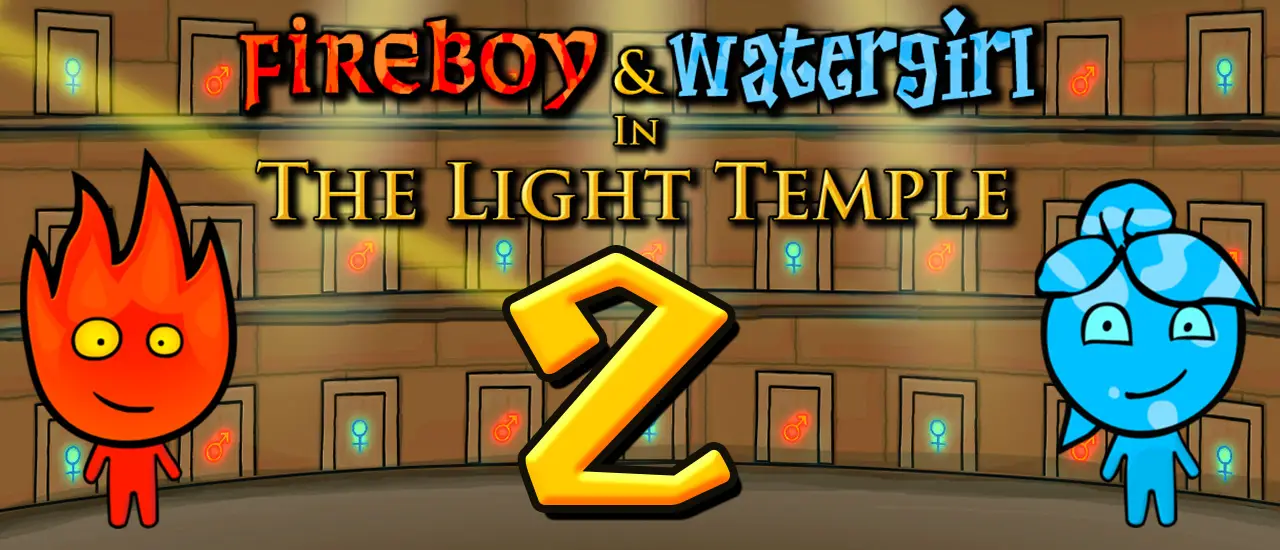 Fireboy and Watergirl 2 Jogo Grátis - Explorar Templo da Luz