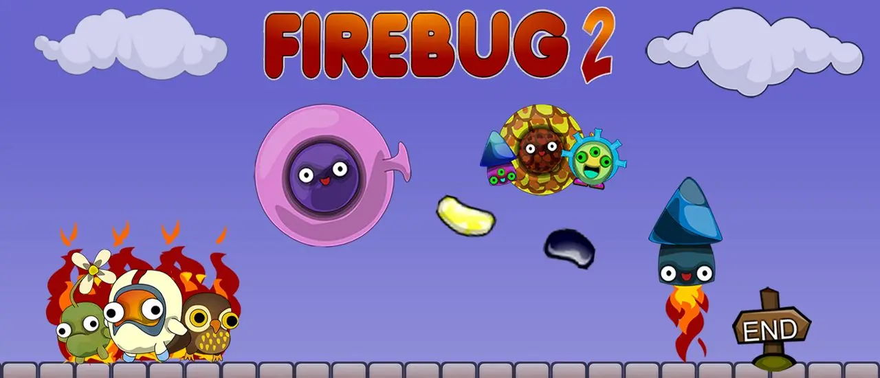 Firebug 2 - Fun Adventure Game with Fire-Farting Madness