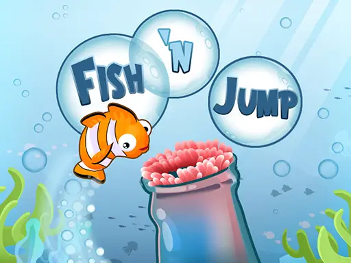 Fish and Jump Oyna - Ücretsiz HTML5 Balık ve Zıplama Oyunu