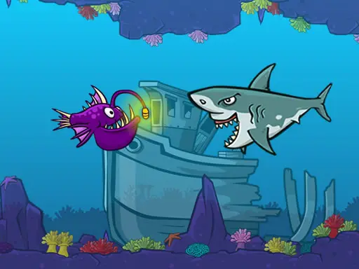 Fish Eat Fish - Online Puzzle Game for 3 Players