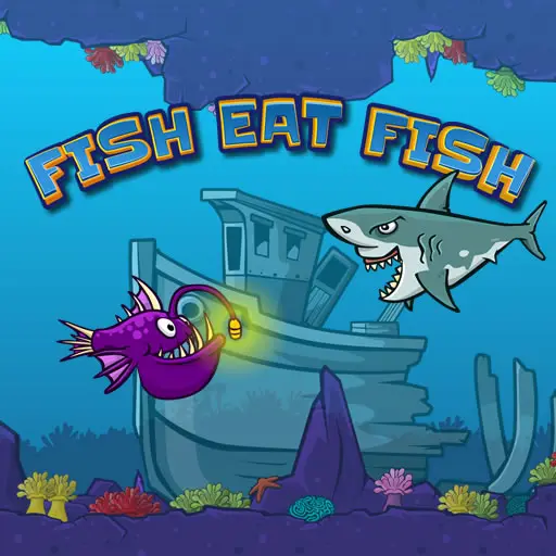 Fish Eat Fish - Online Puzzle Game for 3 Players