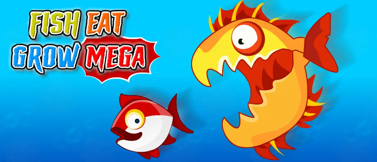 Fish Eat Grow Mega – Kostenloses Fischwachstum Spiel online spielen