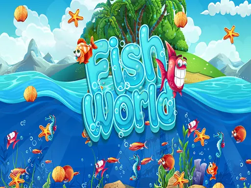 Fish World Match - Kostenloses Match-3 Spiel online spielen