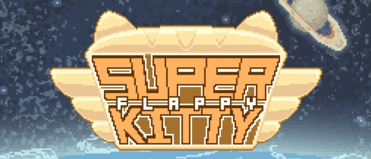 Flappy Super Kitty - 無料で遊べるカジュアルゲーム