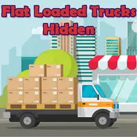 Flat Loaded Trucks Hidden - Ücretsiz Hafıza ve Kamyon Oyunu Oyna