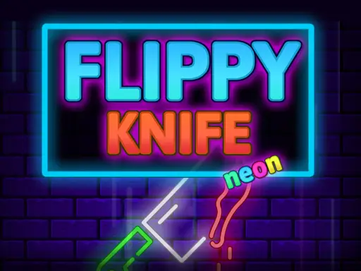 Flippy Knife Neon – Kostenloses Spiel zum Messerwerfen & Wurfspiele online spielen