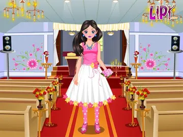Flower Girl Dressup - Juego de vestir para niñas gratis