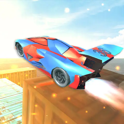 Fly Car Stunt - Jeu de course et défi en ligne gratuit