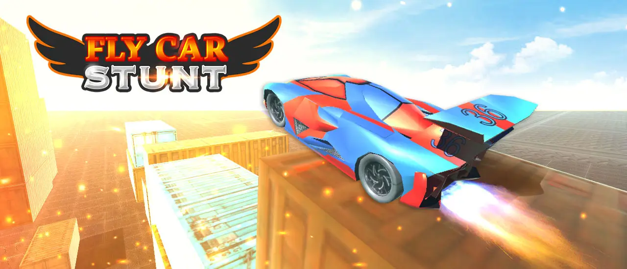 Fly Car Stunt - Jeu de course et défi en ligne gratuit
