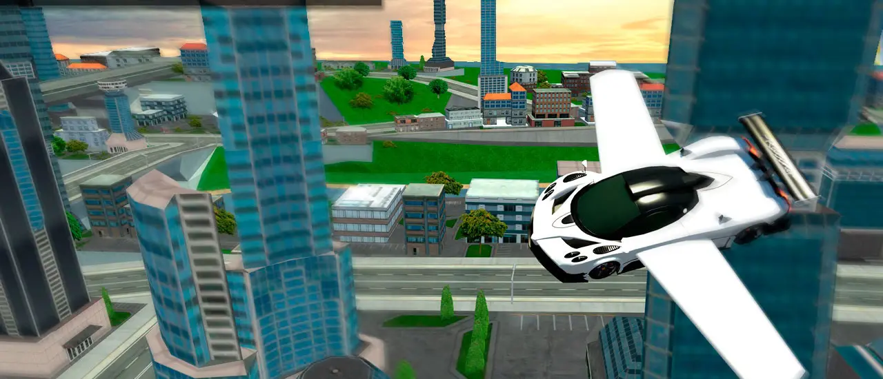Flying Car Real Driving - Play Game & Drive or Fly Cars