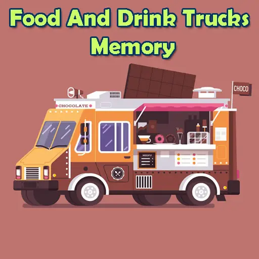 Food And Drink Trucks Memory - Jeu de mémoire en ligne gratuit