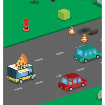 Food Rush Traffic Juego de Carreras Gratis y Divertido
