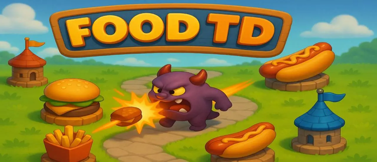Food Tower Defense - Jogo de Defesa de Torre Online Grátis