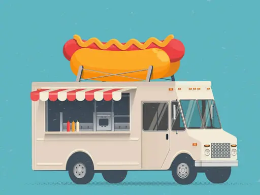 Food Trucks Jigsaw - Jogo de Quebra-Cabeça Online Grátis