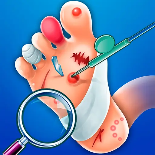 Foot Hospital Spiel – Mädchen Pflege & Behandlung online spielen