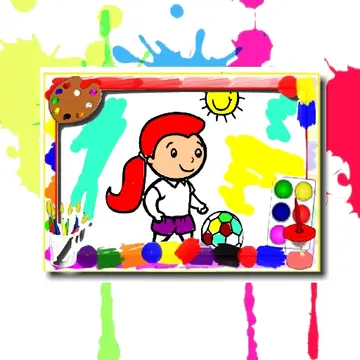 Football Coloring Book - Jeu de coloriage en ligne gratuit