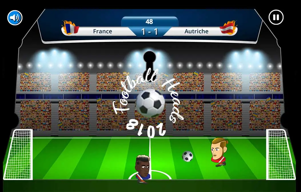 Football Heads 2018 لعبة كرة قدم مجانية على الإنترنت