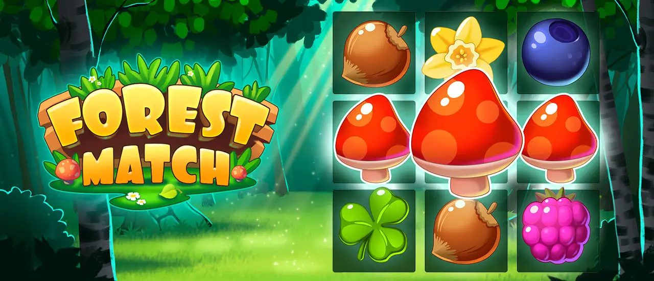Forest Match - Jeu de Match 3 Gratuit en Ligne