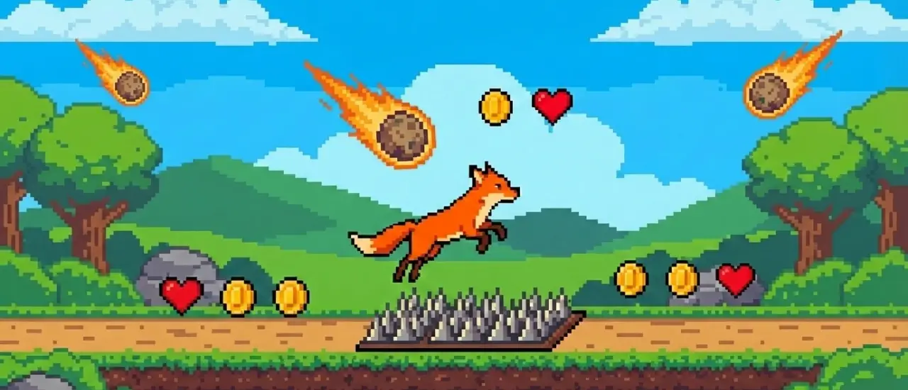 Fox Adventure Ücretsiz Oyna - Sonsuz Koşu ve Macera Oyunu