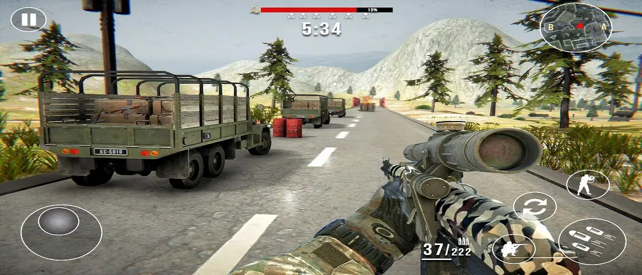FPS Shooting Strike: Modern Combat War 2k20 - Play Free Online Shooter Game