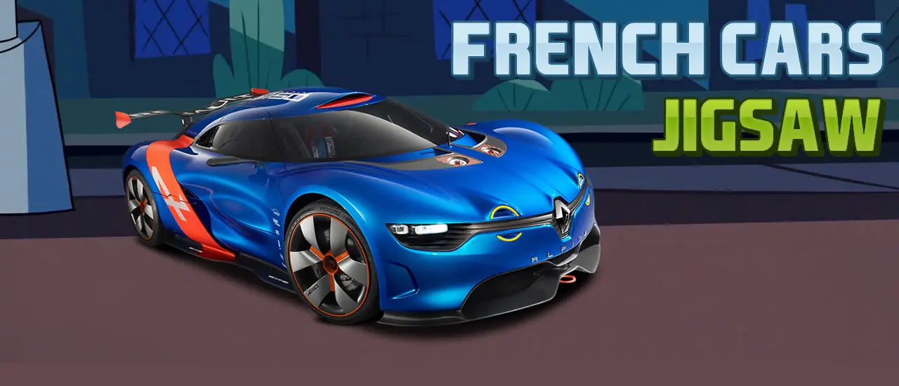 French Cars Jigsaw - Ücretsiz Online Puzzle ve Oyun