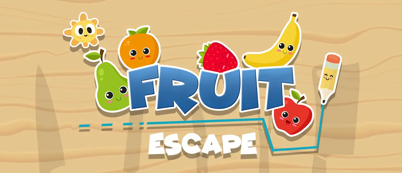 Fruit Escape: لعبة رسم وتوصيل مجانية للعب أونلاين
