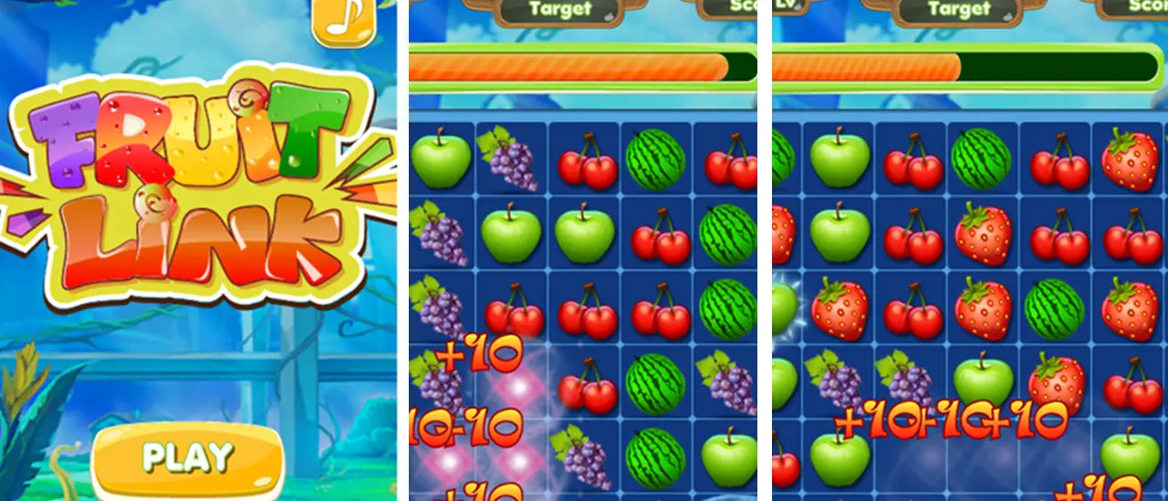Fruit Link - Jeu de Puzzle en Ligne Gratuit