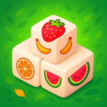 Fruit Mahjong 3D - オンラインで遊べるパズルゲーム