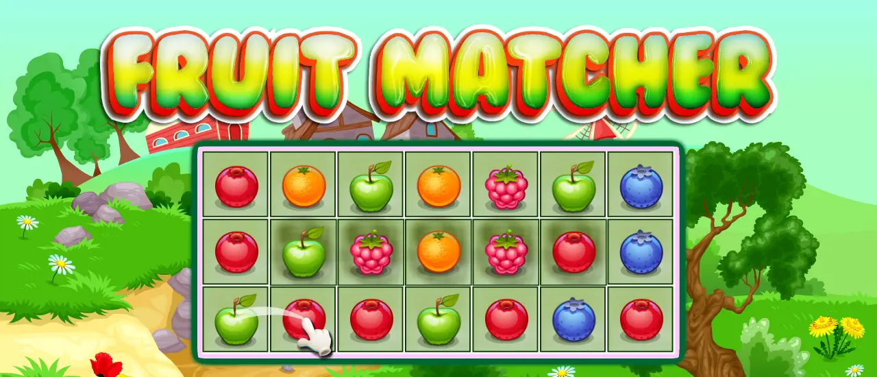 Fruit Matcher - Jeu de Match 3 Gratuit en Ligne