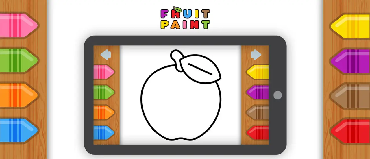 Fruit Paint - Fun Art & Educational Play Game for Kids