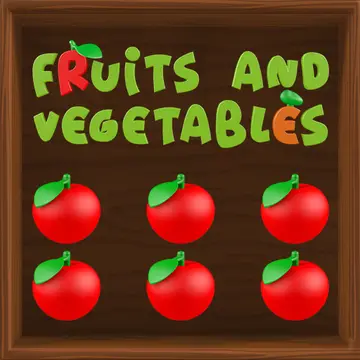 Fruits and Vegetables - Jogo Educativo para Aprender a Jogar e Contar