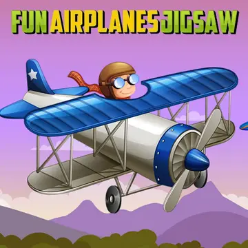 Fun Airplanes Jigsaw - Kostenloses Online Puzzle zum Spielen