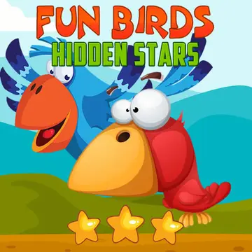Fun Birds Hidden Stars - Juego Gratis en Línea de Buscar Estrellas Ocultas