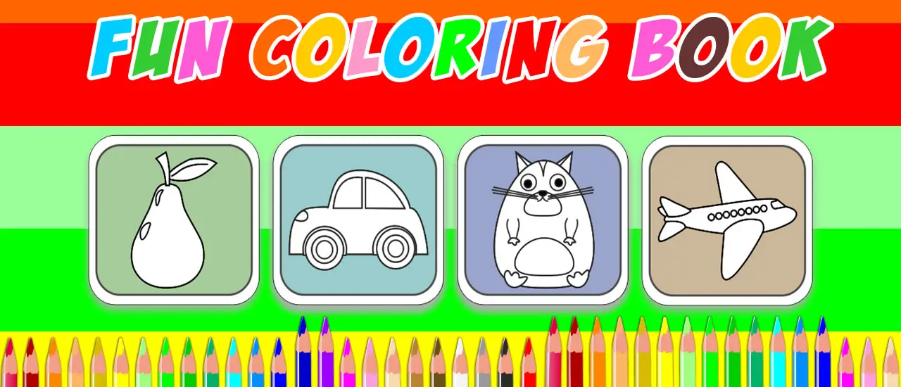 Fun Coloring Book - Play Game for Kids and Art Lovers
