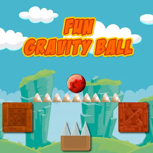 لعب لعبة Fun Gravity Ball المجانية على الإنترنت - لعبة بسيطة وممتعة