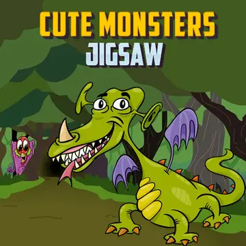 Fun Monsters Jigsaw - Ücretsiz Online Puzzle ve Yapboz Oyunu