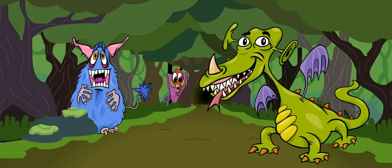 Fun Monsters Jigsaw – Kostenloses Puzzlespiel online spielen